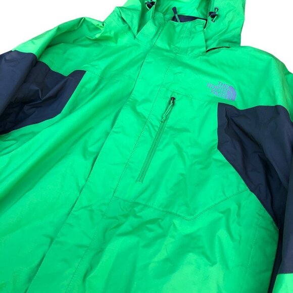 Rare 2012 The North Face Gore-Tex Jacket XL Green - Picture 7 of 9